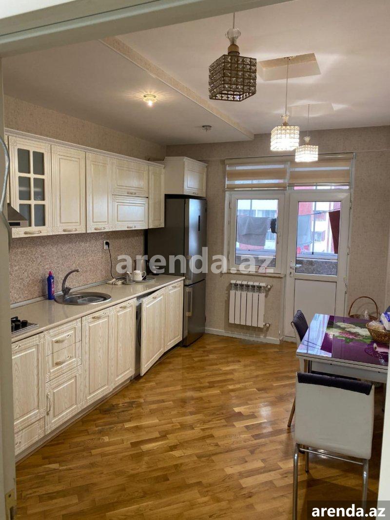 Kirayə (aylıq) 3 otaqlı Yeni Tikili, Qara Qarayev metrosu, Nizami rayonu 9