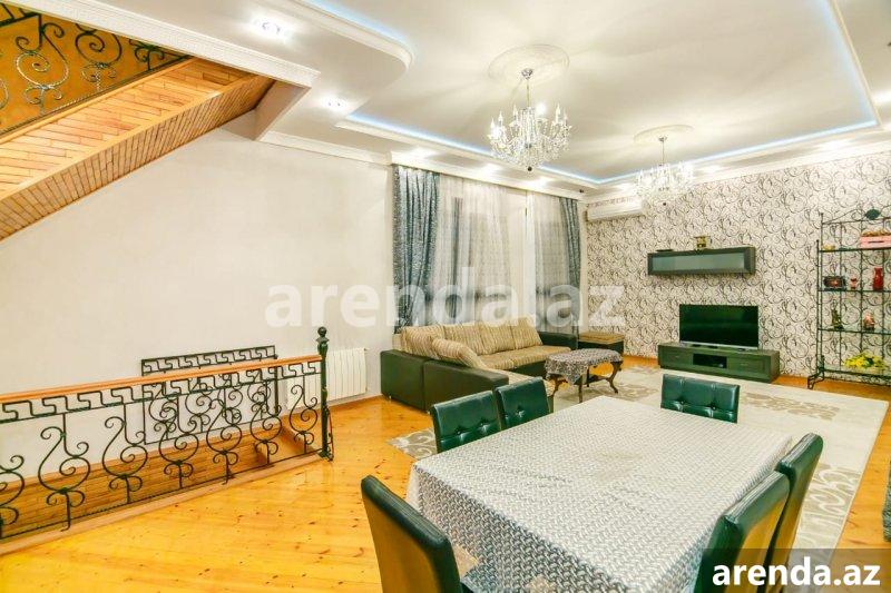 Kirayə (aylıq) 4 otaqlı Həyət evi/villa, Badamdar qəs., Səbail rayonu 3