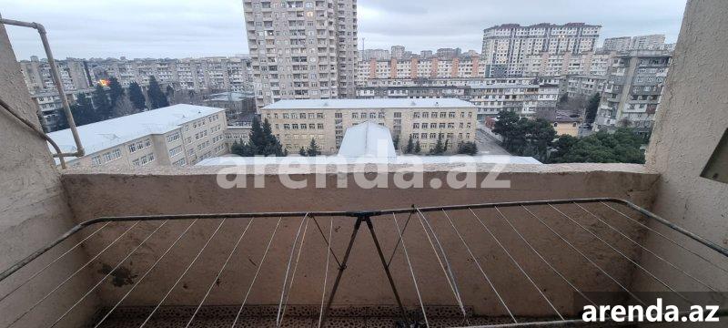 Kirayə (aylıq) 3 otaqlı Yeni Tikili, Xalqlar dostluğu metrosu, Nizami rayonu 9