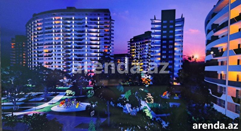 Satılır 3 otaqlı Yeni Tikili, Avtovağzal metrosu, Biləcəri qəs., Binəqədi rayonu 1