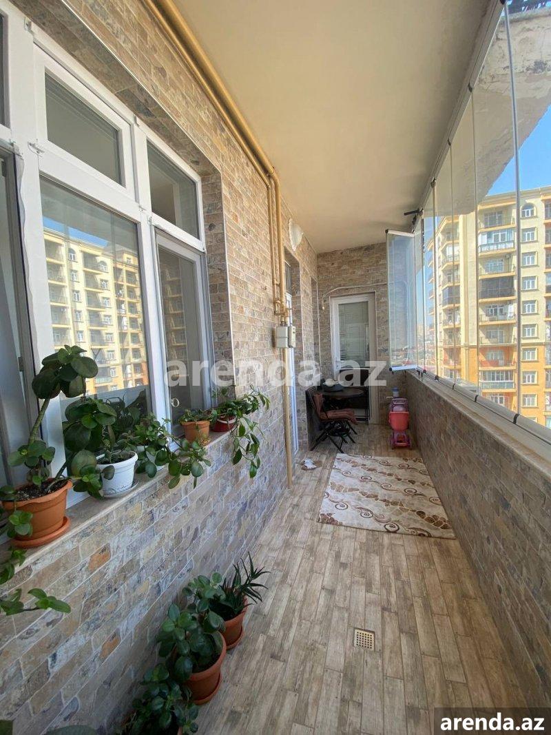 Satılır 3 otaqlı Yeni Tikili, Nəsimi metrosu, 6-cı mikrorayon, Binəqədi rayonu 26