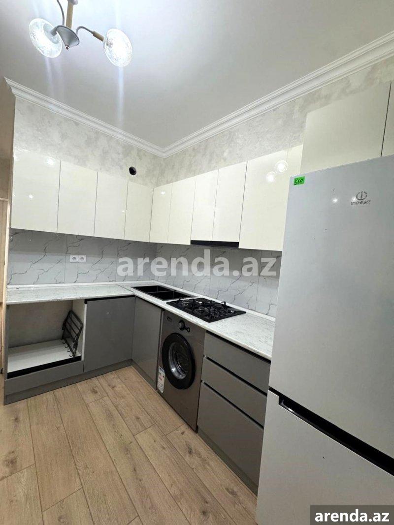 Neftçilərdə 1 otaqlı yeni tikili mənzil kirayə verilir, 52 m², 590 AZN/ay, şəkil 5 / 9