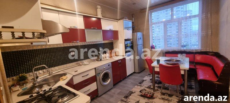 Kirayə (aylıq) 3 otaqlı Yeni Tikili, Xalqlar dostluğu metrosu, 8-ci kilometr, Nizami rayonu 3