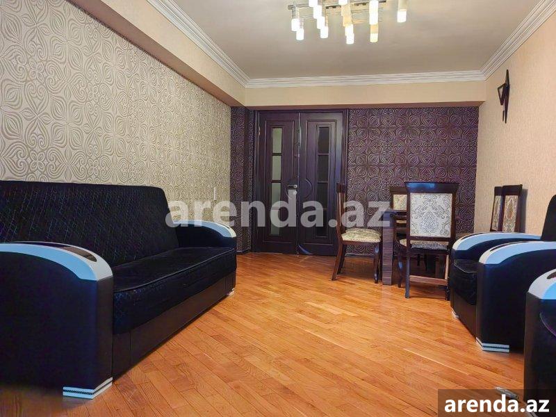 Kirayə (aylıq) 3 otaqlı Yeni Tikili, Neftçilər metrosu, 8-ci kilometr, Nizami rayonu 2