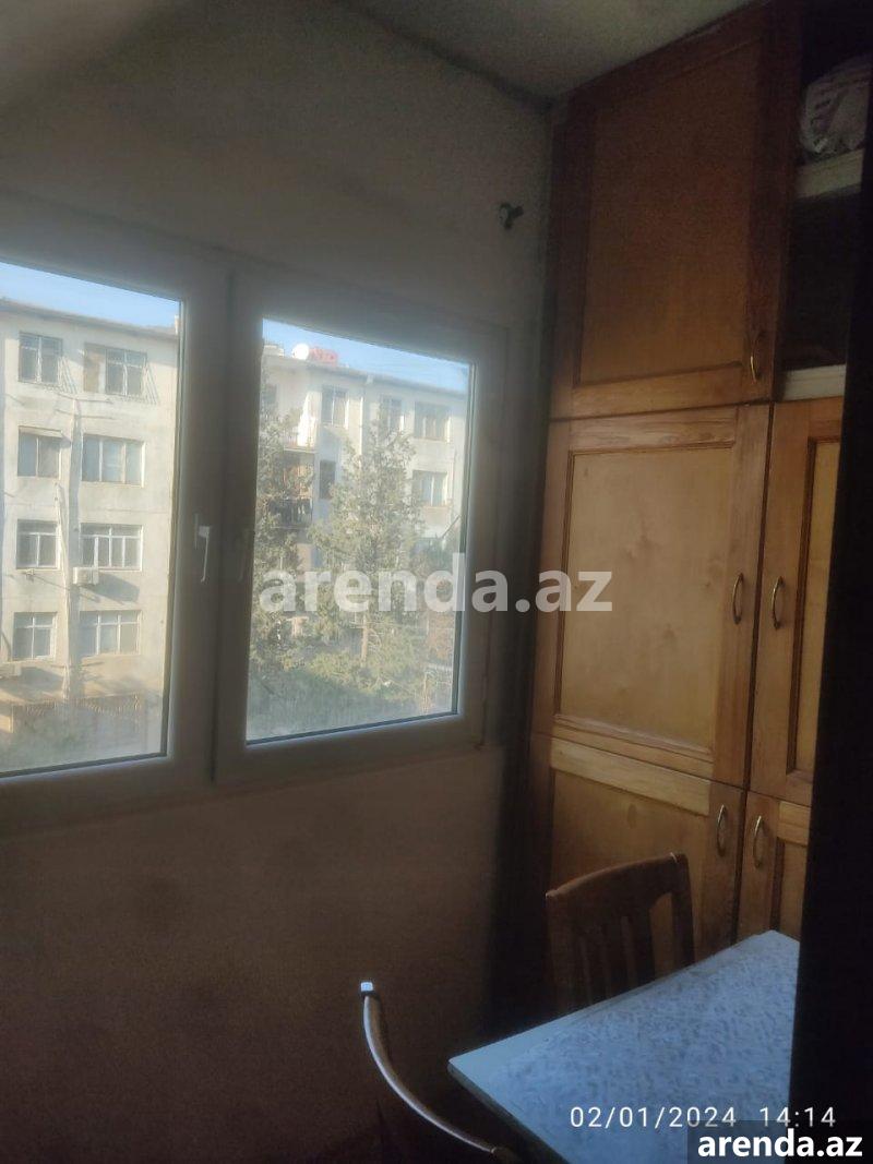 Kirayə (aylıq) 2 otaqlı Köhnə Tikili, Memar Əcəmi metrosu, 3-cü mikrorayon, Nəsimi rayonu 2