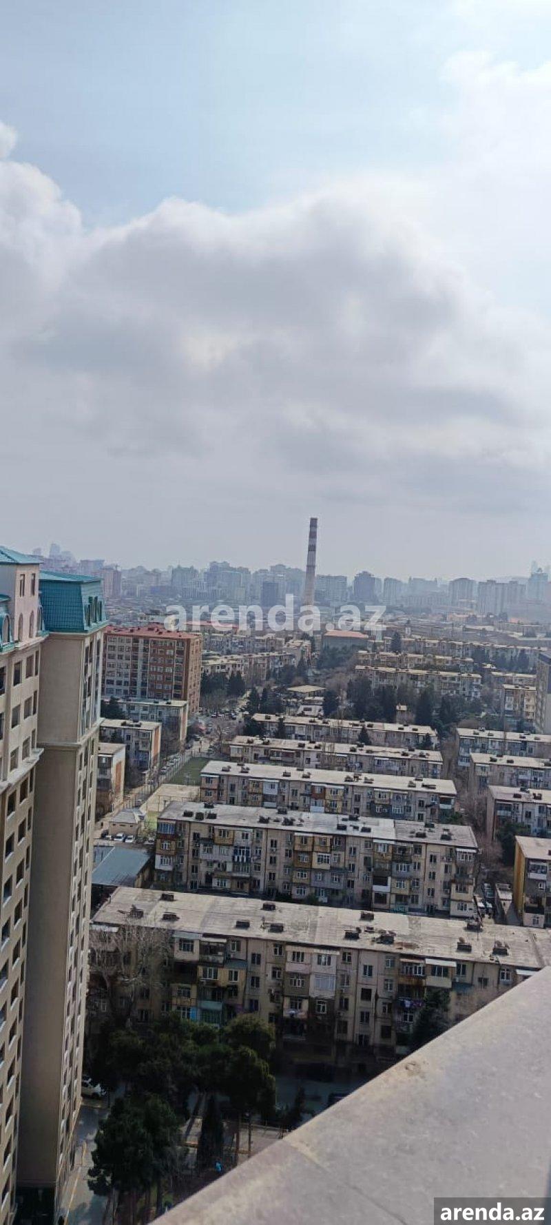 Kirayə (aylıq) 3 otaqlı Yeni Tikili, Memar Əcəmi metrosu, Nəsimi rayonu 12