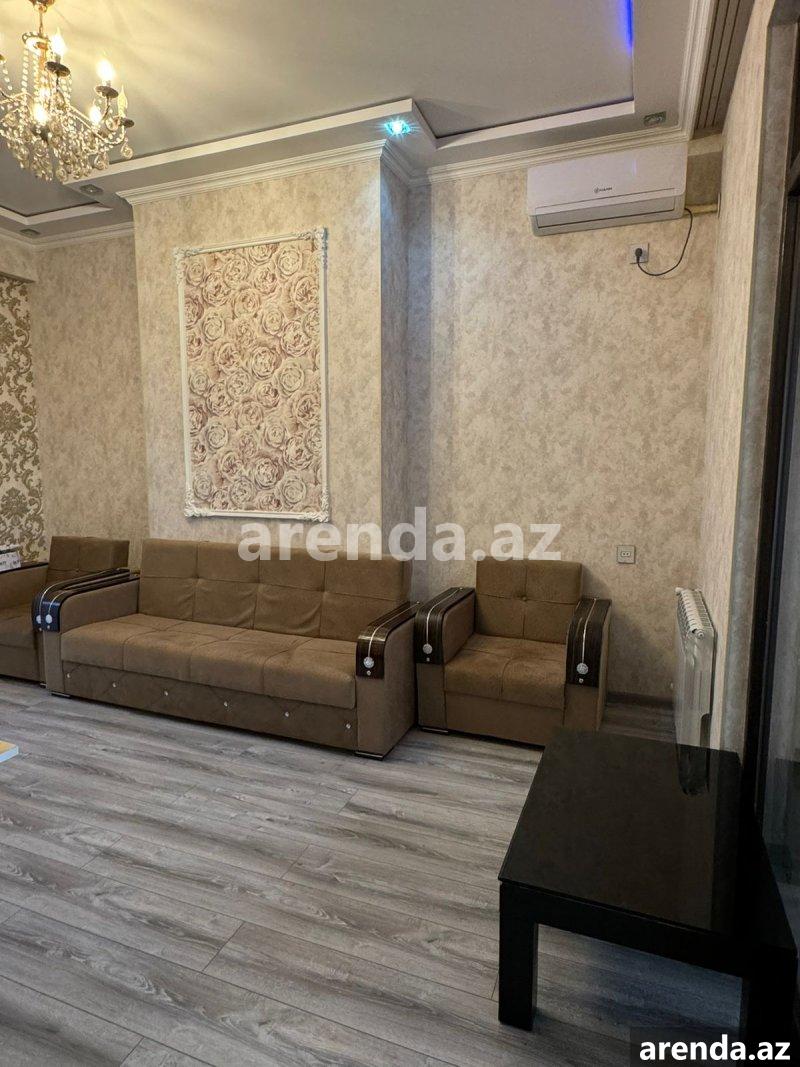 Kirayə (aylıq) 3 otaqlı Yeni Tikili, Memar Əcəmi metrosu, Yeganə şadlıq sarayı, Nəsimi rayonu 1