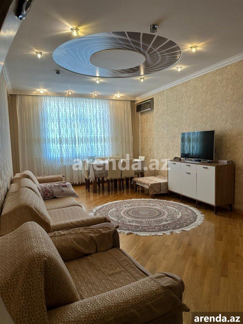 Kirayə (aylıq) 3 otaqlı Yeni Tikili, Memar Əcəmi metrosu, Binəqədi rayonu 2