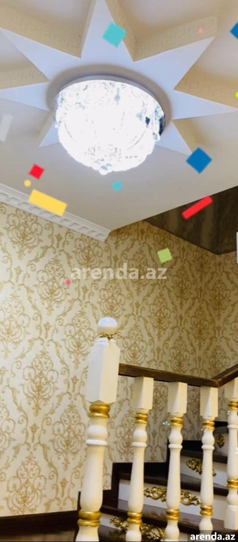 Kirayə (aylıq) 4 otaqlı Həyət evi/villa, Əhmədli metrosu, Xətai rayonu 14
