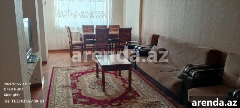 Kirayə (aylıq) 3 otaqlı Yeni Tikili, Gənclik metrosu, Nəsimi rayonu 1