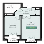 Продажа 1 комнат Новостройка, м. Дярнягюль метро, Бинагадинский р-н район 8
