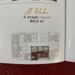 Satılır 3 otaqlı Yeni Tikili, Dərnəgül metrosu, 7-ci mikrorayon, Binəqədi rayonu 5
