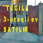 Satılır 3 otaqlı Həyət evi/villa, Koroğlu metrosu, Məhəmmədli, Abşeron rayonu 5