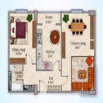 Satılır 2 otaqlı Yeni Tikili, İçərişəhər metrosu, Bayıl qəs., Səbail rayonu 21