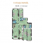 Продажа 5 комнат Новостройка, м. 28 Мая метро, Насими район 14