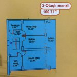 Satılır 2 otaqlı Yeni Tikili Xırdalan 2