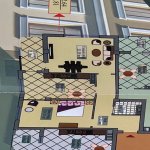 Satılır 3 otaqlı Yeni Tikili, Qara Qarayev metrosu, Nizami rayonu 5