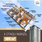 Продажа 4 комнатная Новостройка, м. Хетаи метро, Белый город, Хетаи район 8