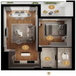 Продажа 2 комнатная Новостройка, м. Автовокзал метро, Бинагадинский р-н район 6