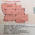 Satılır 4 otaqlı Yeni Tikili, Elmlər akademiyası metrosu, Yasamal rayonu 3