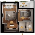 Продажа 2 комнатная Новостройка, м. Автовокзал метро, пос. Биляджари, Бинагадинский р-н район 6