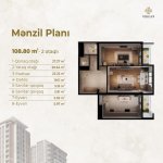 Satılır 2 otaqlı Yeni Tikili, 8 Noyabr metrosu, Nəsimi rayonu 13