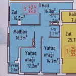 Satılır 3 otaqlı Yeni Tikili, Masazır, Abşeron rayonu 2