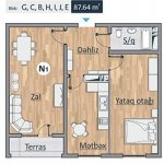 Satılır 1 otaqlı Yeni Tikili, Əhmədli, Xətai rayonu 2