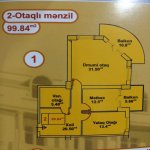 Satılır 2 otaqlı Yeni Tikili Xırdalan 2