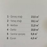 Satılır 2 otaqlı Yeni Tikili, Dərnəgül metrosu, 7-ci mikrorayon, Binəqədi rayonu 6