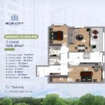 Продажа 3 комнатная Новостройка Хырдалан 7