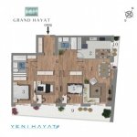 Satılır 4 otaqlı Yeni Tikili, 20 Yanvar metrosu, Yasamal rayonu 3