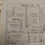 Satılır 3 otaqlı Yeni Tikili, Azadlıq metrosu, Binəqədi qəs., Binəqədi rayonu 2