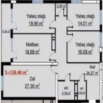 Продажа 4 комнат Новостройка, м. Ази Асланова метро, Хетаи район 2