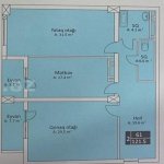 Satılır 3 otaqlı Yeni Tikili, Qara Qarayev metrosu, Nizami rayonu 13