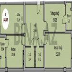 Satılır 3 otaqlı Yeni Tikili, 28 May metrosu, Nərimanov rayonu 8