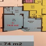 Продажа 1 комнатная Новостройка, м. Азадлыг метро, 7-ой микрорайон, Бинагадинский р-н район 5