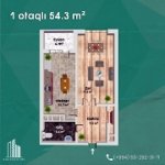Satılır 1 otaqlı Yeni Tikili, Həzi Aslanov metrosu, Xətai rayonu 2