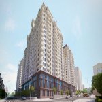 Продажа 1 комнат Новостройка, м. Эльмляр Академиясы метро, пос. Ясамал, Ясамал район 3