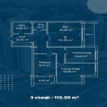 Satılır 3 otaqlı Yeni Tikili, Qara Qarayev metrosu, 8-ci kilometr, Nizami rayonu 11