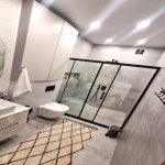 Аренда 4 комнатная Новостройка, м. Гянджлик метро, Парк Дядя Горгуд, Насими район 12