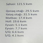Satılır 3 otaqlı Yeni Tikili, Qara Qarayev metrosu, Nizami rayonu 4