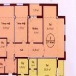 Satılır 3 otaqlı Yeni Tikili, Qara Qarayev metrosu, Nizami rayonu 7