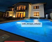 sekide günlük kiraye evler/villa Şəki ş.