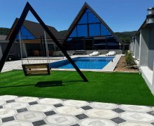 Satılır A frame evler Qəbələ ş.