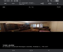 Kirayə (aylıq) Köhnə Tikili Xətai m., Ağ şəhər, Ali Məhkəmə, Xətai r.