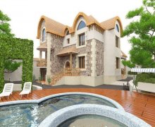 Kirayə (günlük) Həyət evi/villa Qəbələ ş.